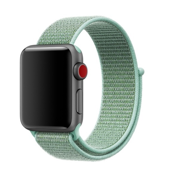 non-branded Accessories - NEW Sea Foam Green Woven Band For Apple Watch